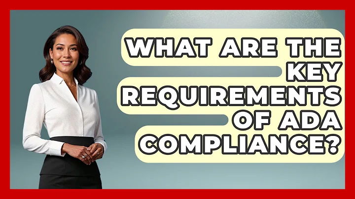 What Are The Key Requirements Of ADA Compliance? - Law Enforcement Insider