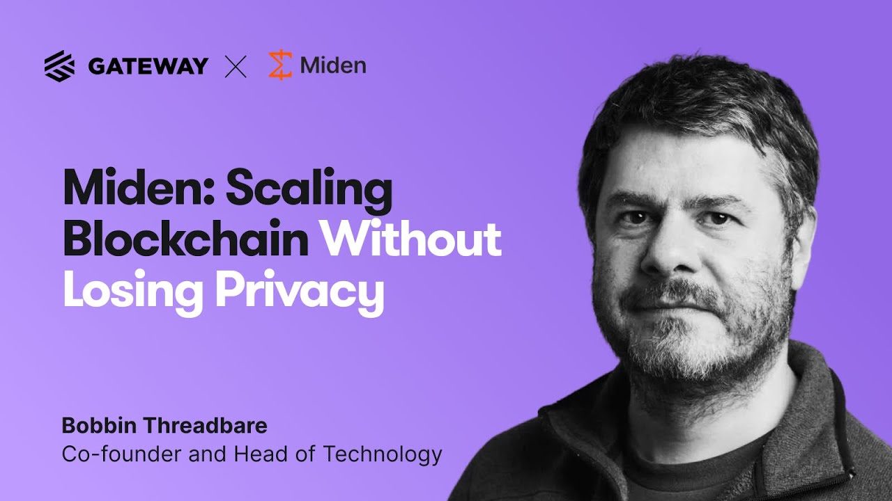 Rethinking Blockchain: Miden's Path to Privacy and Scalability