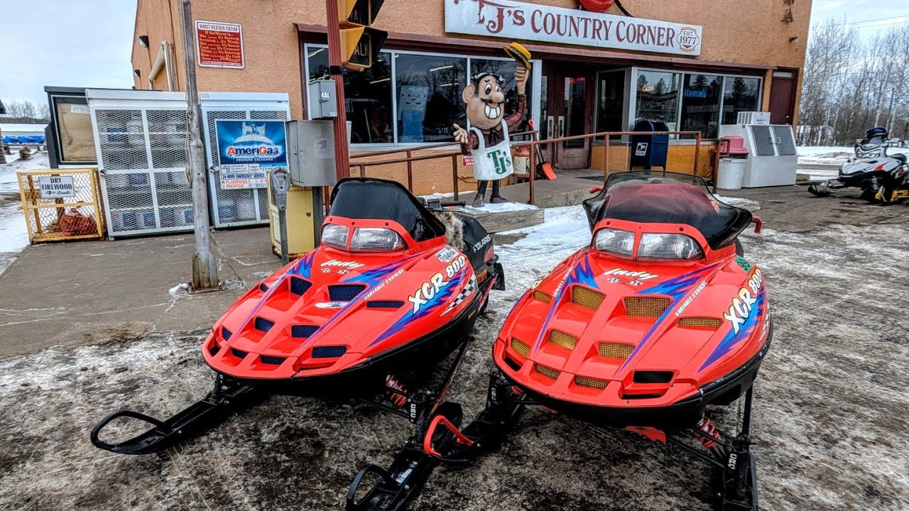 POLARIS TRIPLE XCR 800: ПОСЛЕДНЯЯ СОВМЕСТНАЯ ПОЕЗДКА и выставка-прокат Tamarack.