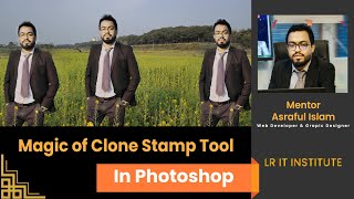 Magic of Clone stamp Tool  -  In Photoshop