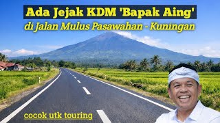 Jejak KDM Bapak Aing di jalan mulus Pasawahan Kuningan 