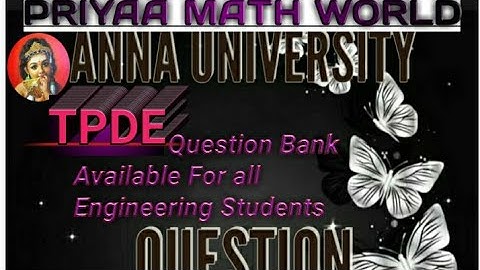 #important question for m3|Anna University question|previous year question bank|priyaa math world