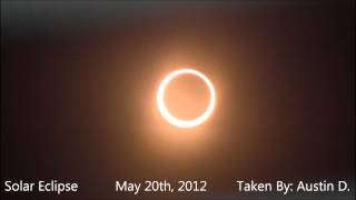 Annular Solar Eclipse of 2012 Profile
