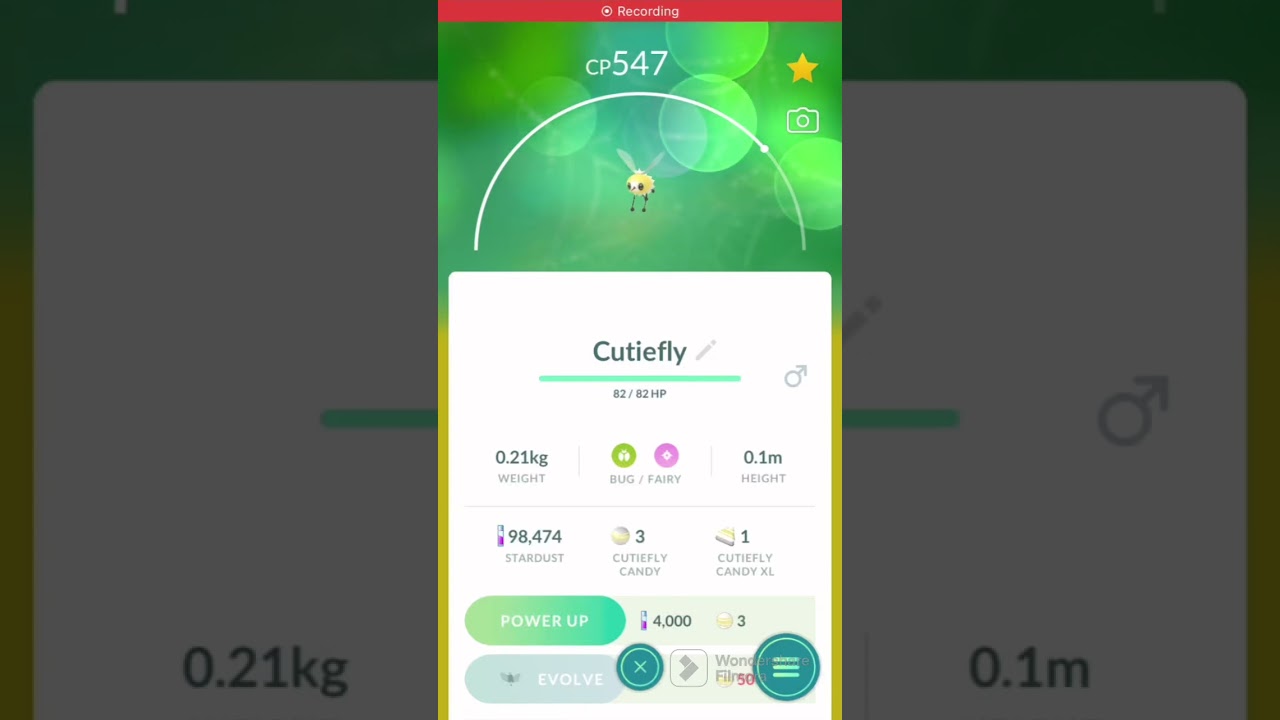 New Pokémon Cutiefly in Pokémon go! 