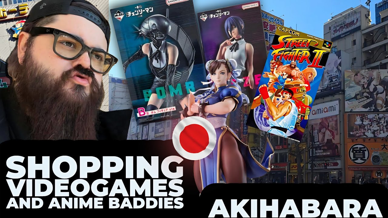 Токийский рай ретро-игр! 🇯🇵 | Скрытые жемчужины Акихабары и злодеи из аниме