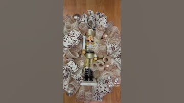 Nutcracker wreath
