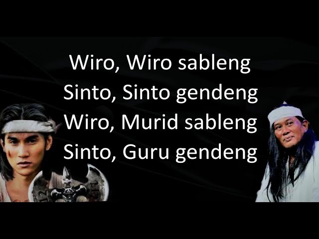 Lirik Lagu Pembuka Wiro Sableng Versi Asli (Harry O.G ft. Eric McWax) class=