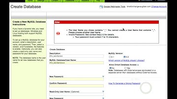 How to Setup a Database on Godaddy | Video Training