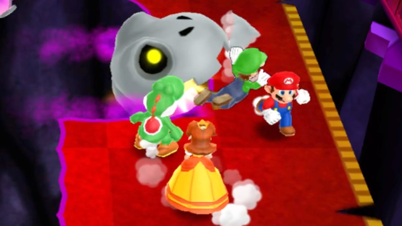 Mario Party Island Tour - Minigames - Daisy vs Luigi vs Mario vs Yoshi