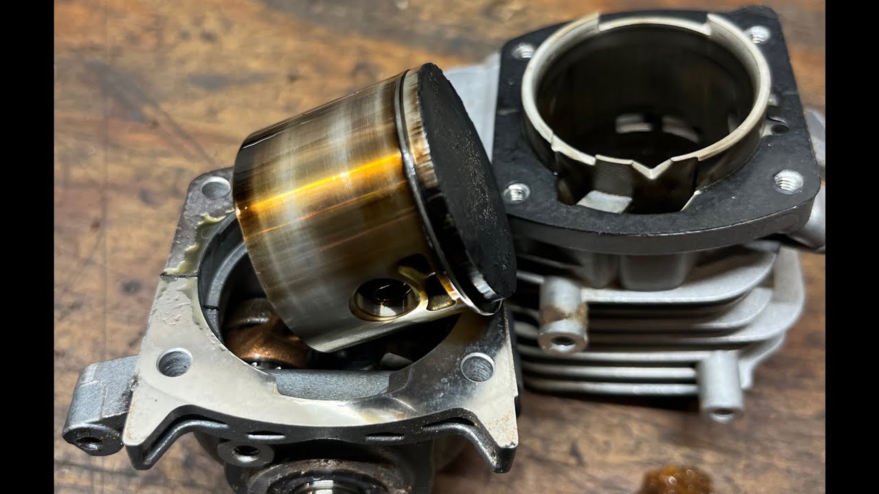 Echo 2511 in for Performance Work.  Lots of Carbon Inside on a low hour unit