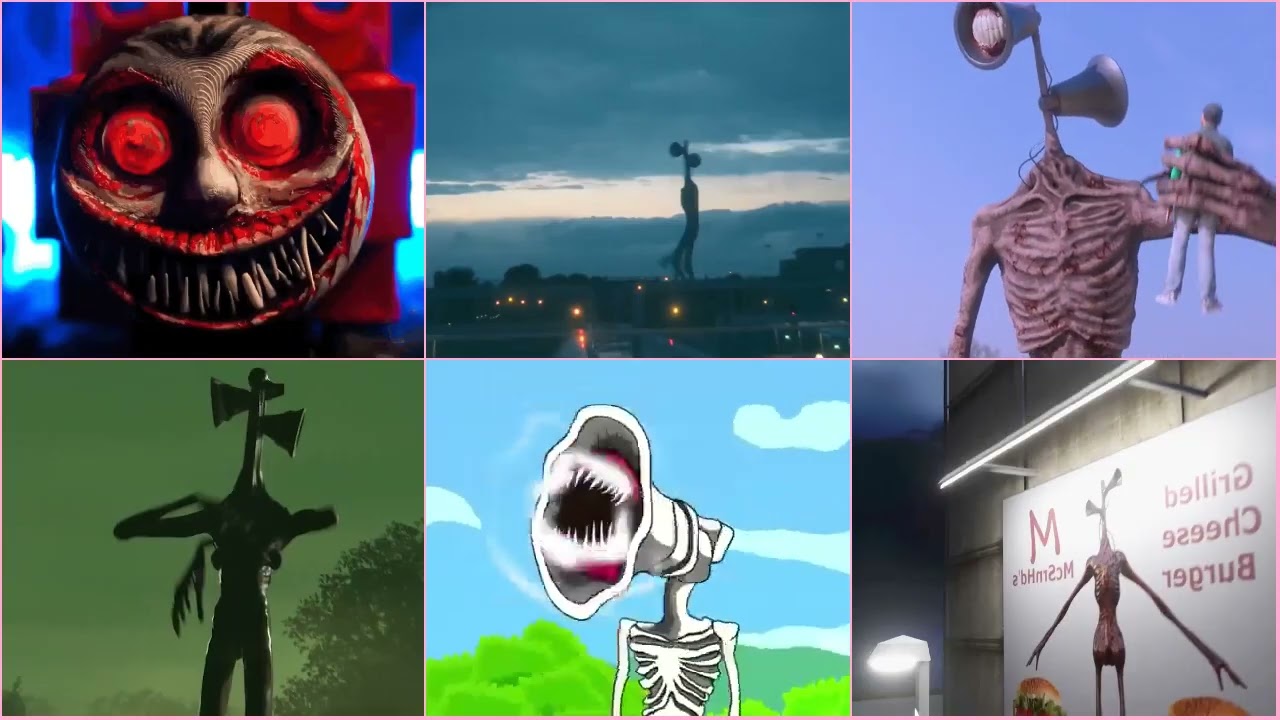 Siren head mix combo coffin 