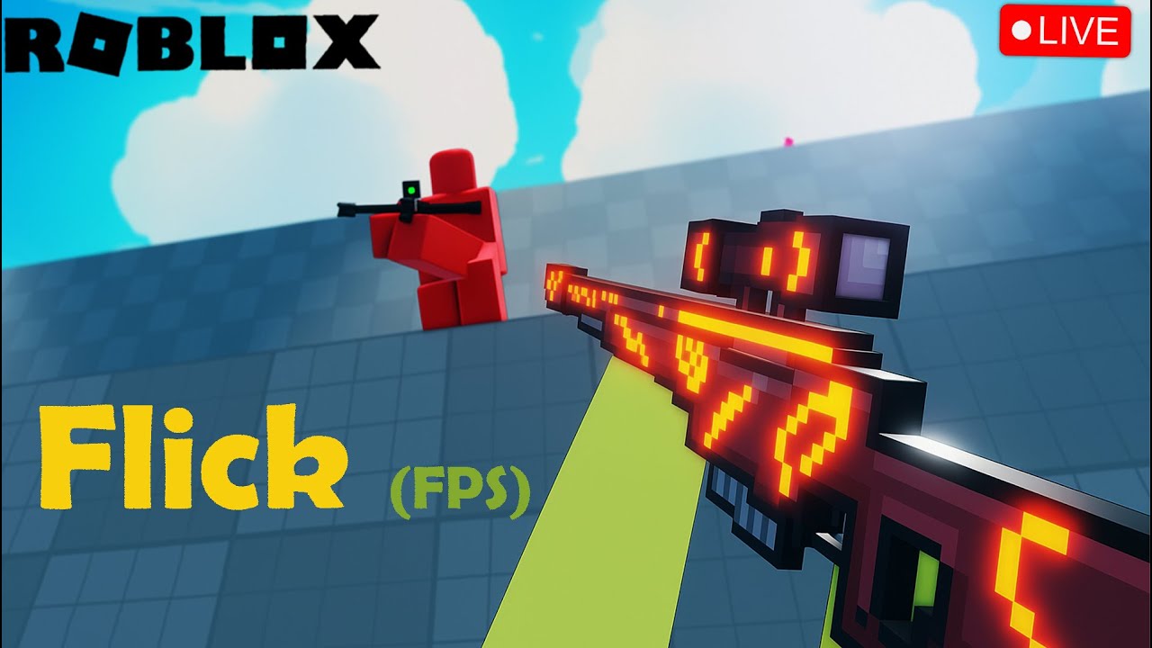 🎮 LIVE: Flick FPS in Roblox | Intense Shooting Action 🔫🔥