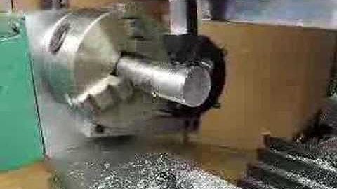 4th axis 16 tpi threading test