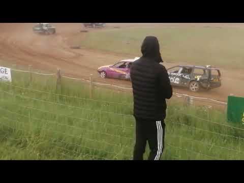 Demolition Derby at Hunmanby Raceway 12/06/2022