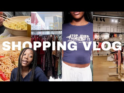 Shopping vlog