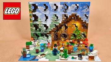 LEGO Minecraft Adventskalender 2025 Set 21280 - Snel Bouwen