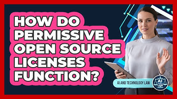 How Do Permissive Open Source Licenses Function?