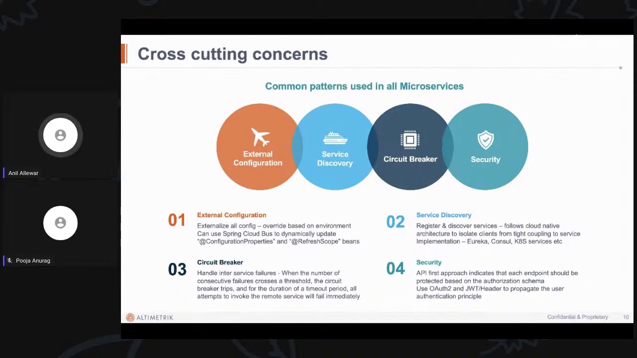 5. Microservices - Cross Cutting Concerns