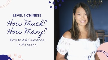 【MinuteMandarin】HSK1. How Much? How Many? (Lesson 17)