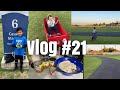 Vlog #21 Erick jugando fútbol 🥅 |ensalada dulce para fiesta | en misa erick es monaguillo iza vlogs