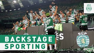 BACKSTAGE SPORTING | SOMOS CAMPEÕES! 🏆