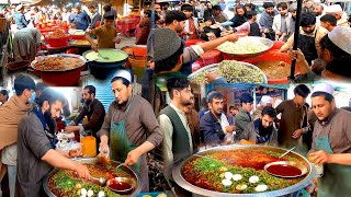 Rush on famous channa in Afghanistan | Pakori | Achar | Muraba | Iftar street food in Jalalabad