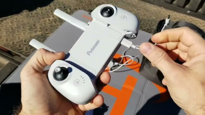 Potensic ATOM SE Foldable GPS Drone with Strobe Light, Landing Pad &  Propellers APM1410211 K