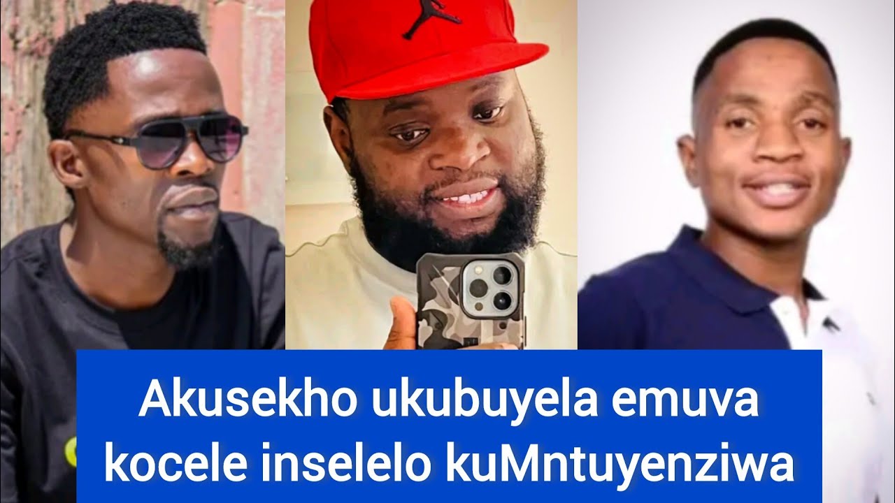 Amakhabazela no Mntuyenziwa bayasongelana ngeyigingci | UMntuyenziwa uyamukelile inselelo