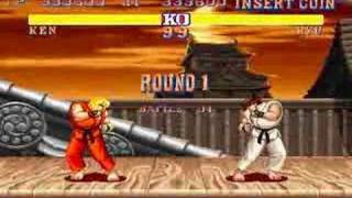 Street Fighter II Ken All Perfect 1/2 Resimi