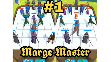 Merge Master Dinosaur monster || level :43-48 || Game play || Monkey Beast Gameplay
