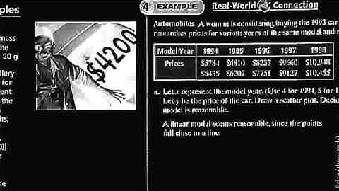 Algebra 2 2-4 Using Linear Models Objective 2