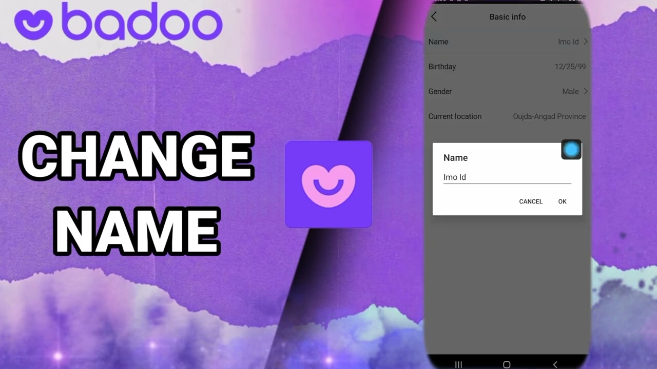 How To Change Name On Badoo Dating And Chat,Meet App
