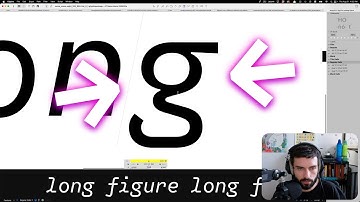Type design session: drawing a new mono italic ‘g’
