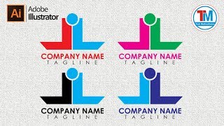 How To Create L Letter Logo In Illustrator