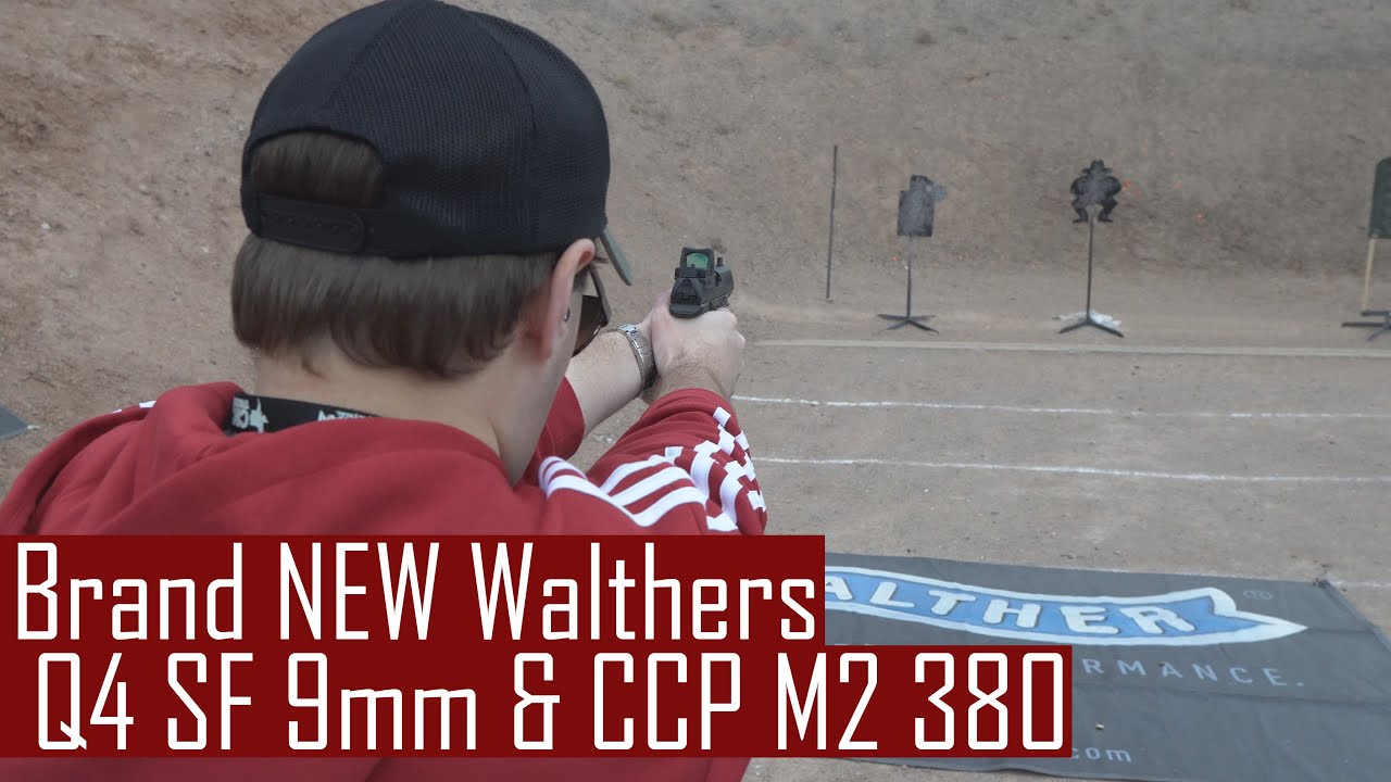 Walther - Q4 SF & CCP M2 380 - BRAND NEW - FIRST LOOK!