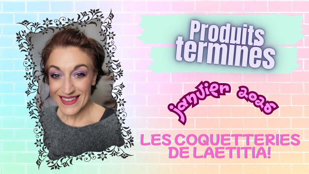 PRODUITS TERMINES JANVIER 2026