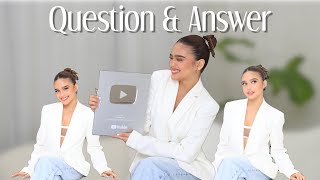 GRWM while answering your questions 🤍 (SILVER PLAY UNBOXING) 😍 | Criza Taa