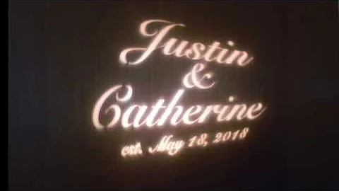 Catherine & Justin Wedding May 18, 2018