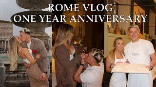 PROPOSAL ?? ANNIVERSARY TRIP TO ROME | FIRST TRAVEL VLOG