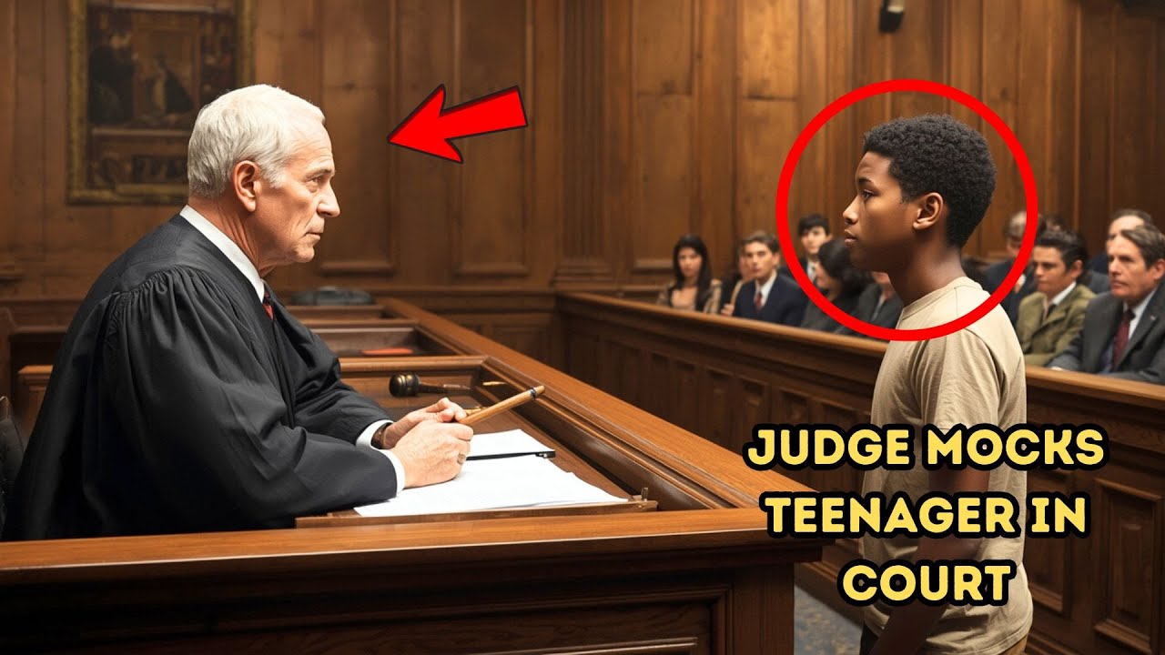 Judge Laughed at Teen in Court — Stunned When He Revealed He’s a Genius ...
