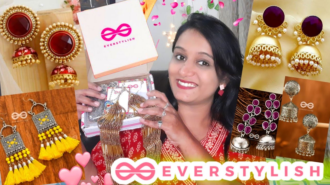 EVERSTYLISH JEWELERY HAUL || Our Silverset Collection || Everstylish Review  in Tamil - YouTube