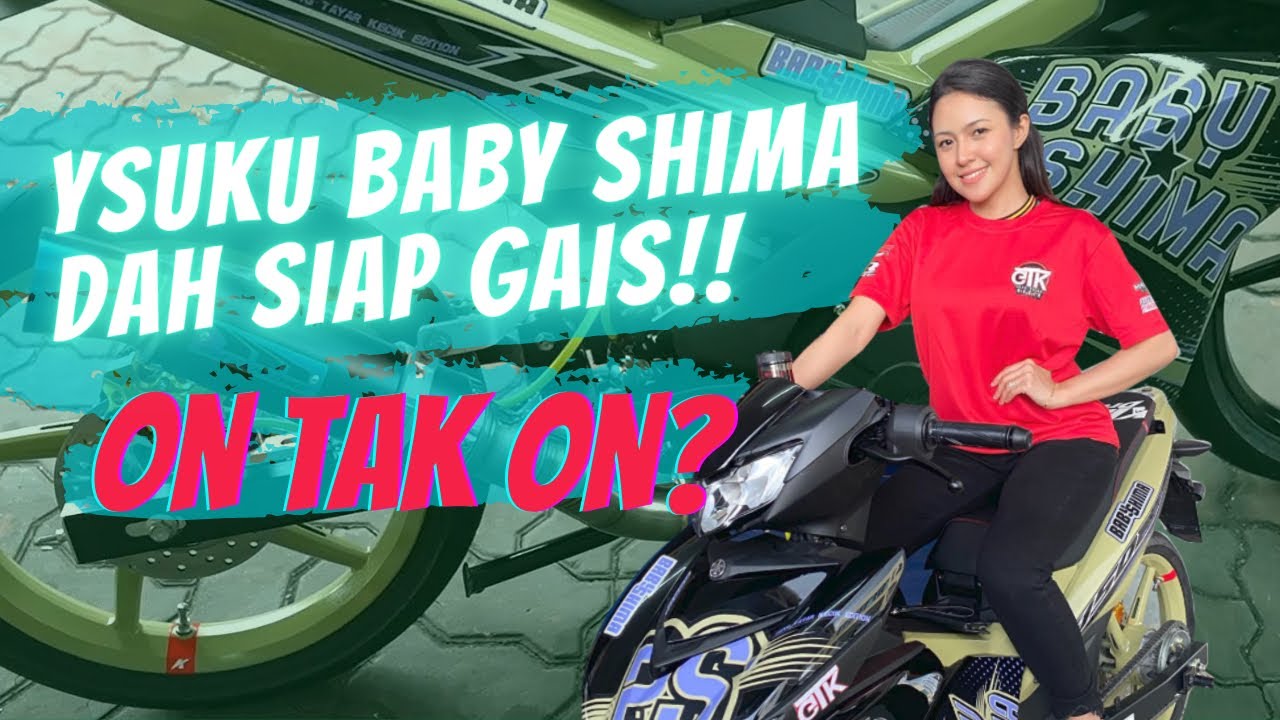 Akhirnya motor YSUKU Baby Shima dah siap!!