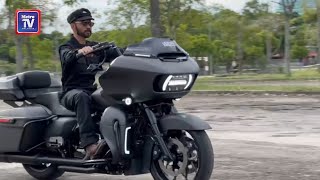 Wak Doyok aktif tunggang Road Glide untuk tujuan amal