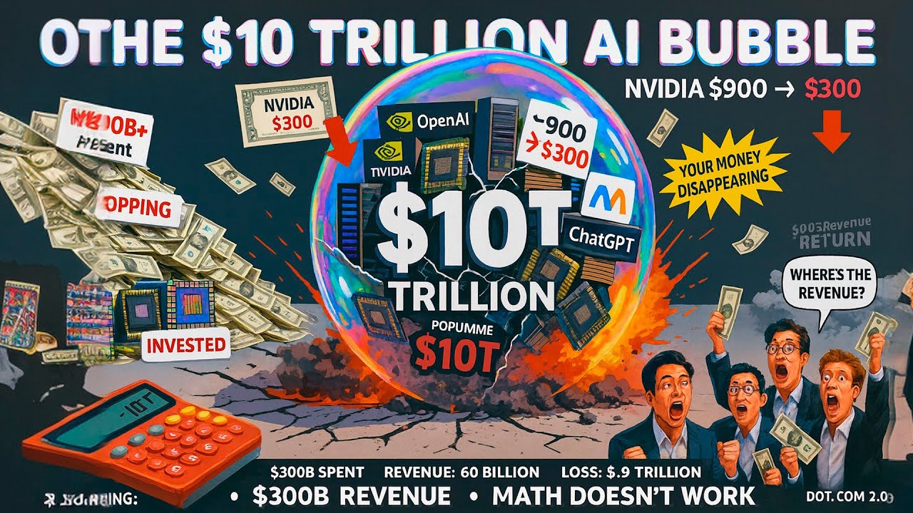 The AI Bubble Why $10 Trillion in AI Investments Will Disappear - YouTube