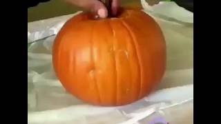 Screaming Girl Pumpkin Meme