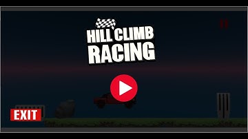 Making Hill Climb using Unity Game Engine