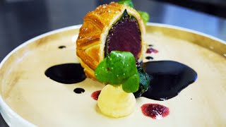 Chefkoch Vincent Kochshow Beet Wellington Of Portulak