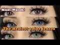 The Most REALISTIC COLOUR LENSES! |JUST4KIRA| COLOUR LENSES