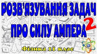 картинка: Розв'язування задач про силу Ампера (2 частина)