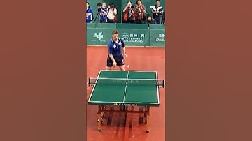 ‘The Mozart’ being a badass 🔥 #PingPong #TableTennis